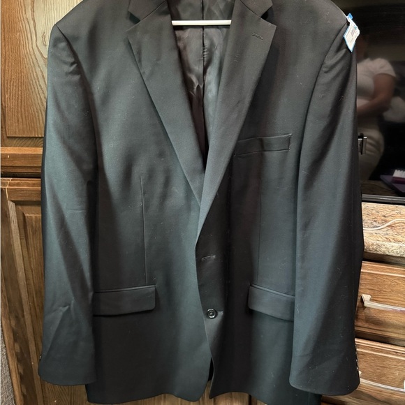 Calvin Klein Black Sport Coat Modern Tailored Design - Picture 11 of 11